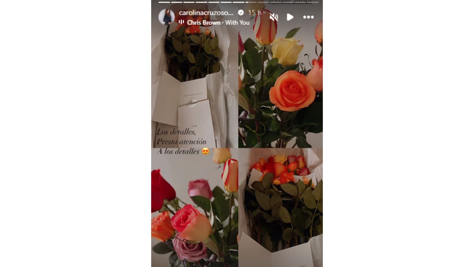Carolina Cruz presumió enamorada el regalo de su novio en San Valentín, ¿con indirecta a Lincoln?