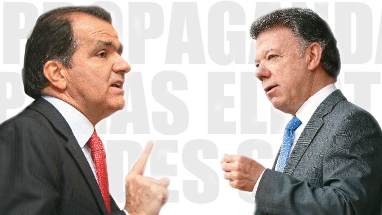 Las campañas de Óscar Iván Zuluaga y Juan Manuel Santos han promovido propagandas que han causado toda clase de reacciones.