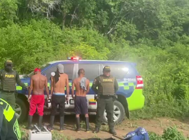 Capturan al parecer miembros del Clan del Golfo en Araca