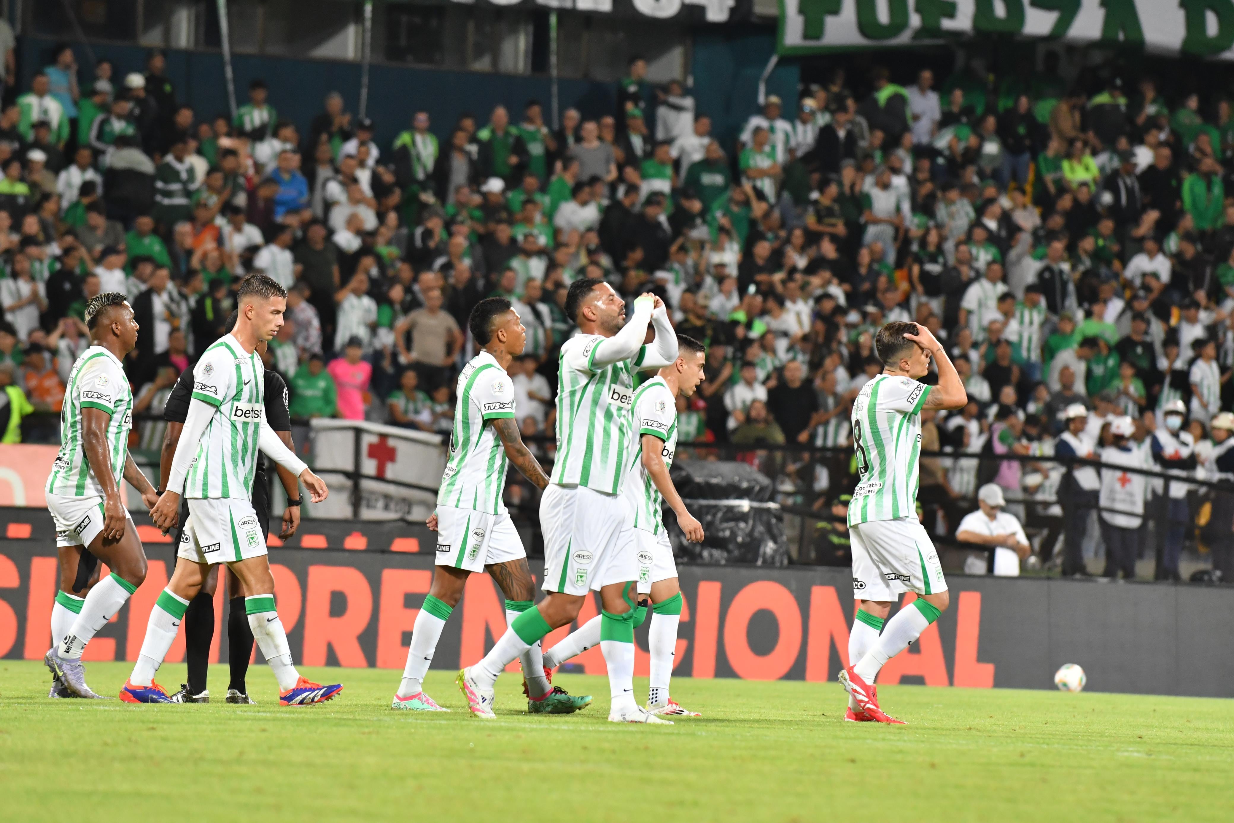 Atlético Nacional sufre un bache de resultados en el campeonato local