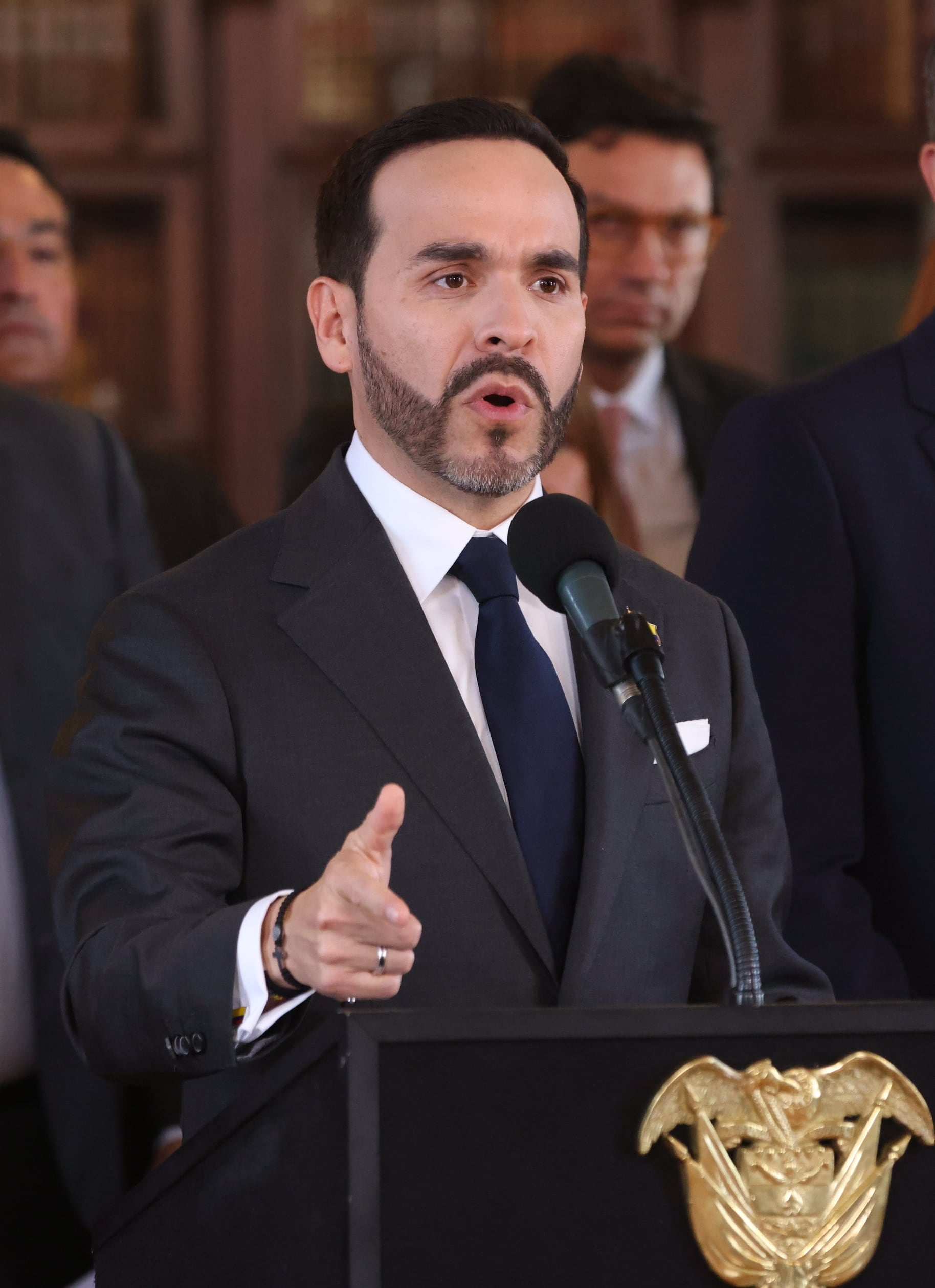 Presidente Abelardo de la Espriella se reunió con el sector asegurador, principalmente con representantes de Fasecolda, con el objetivo de coordinar la reconstrucción de Colombia después del terremoto del 10 de agosto
19 agosto 2026