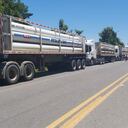 Vehículos que transportan el gas natural a Chigorodó, Apartadó y Turbo no han podido llegar a las localidades. Foto: Cortesía: EPM