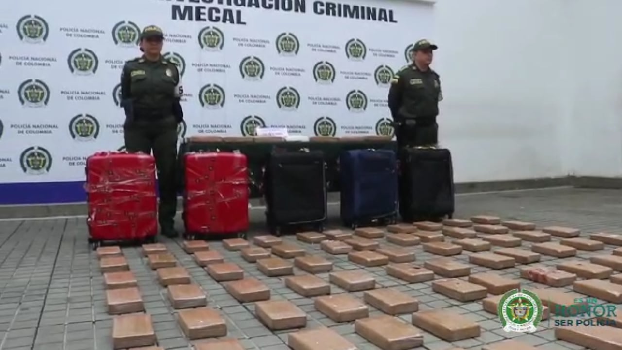 El alucinógeno, que era transportado en un vehículo tipo camioneta, estaría avaluado en 868 millones de pesos.