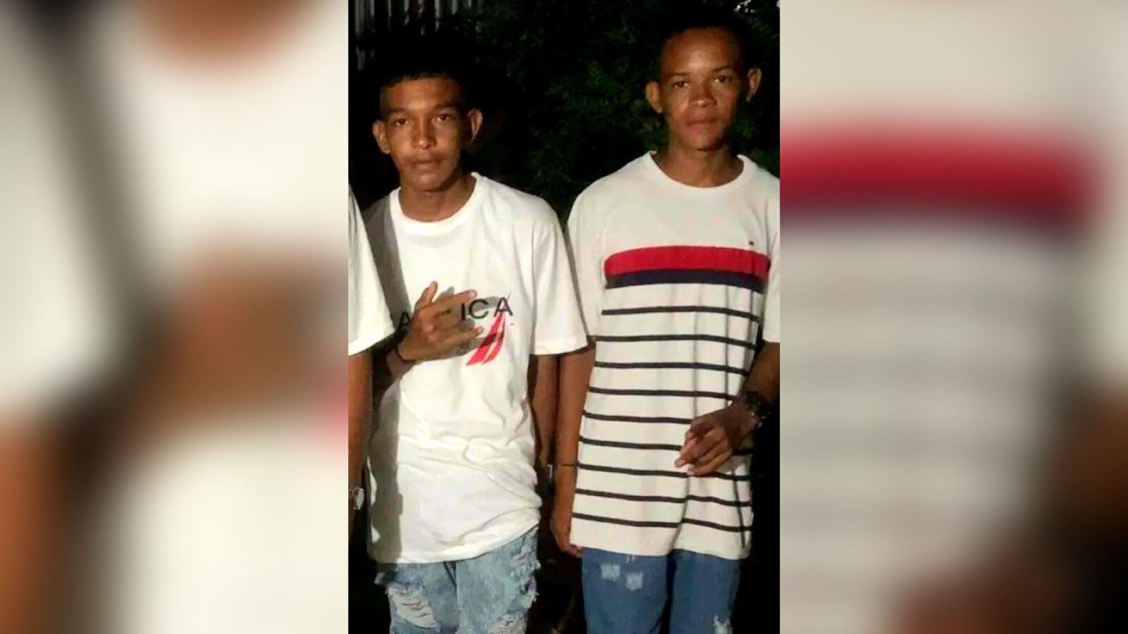 Junior José Pérez Herrera y Camilo Pérez Medrano.