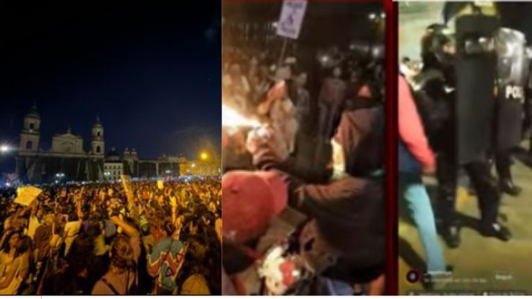 La Marcha del 8M llegó a la Plaza de Bolívar