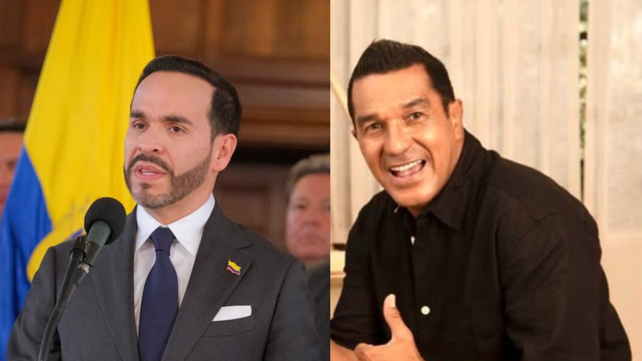 Checo Acosta le envió mensaje de admiración al presidente Abelardo De La Espriella.