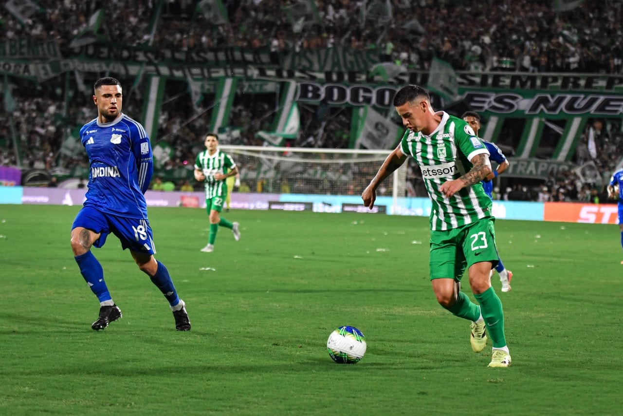 Partido entre Atlético Nacional y Millonarios por la fecha 12 del segundo semestre de la Liga Colombiana 2026.