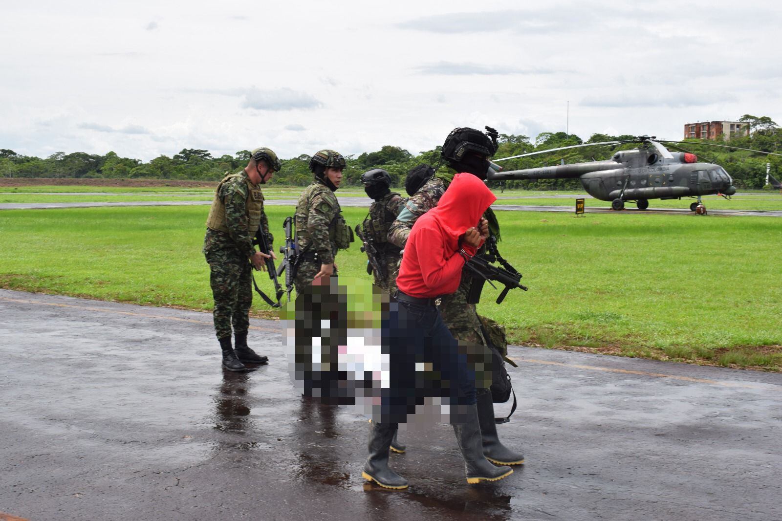 Ejército luego de una operación contra hombres de alias Calarcá.