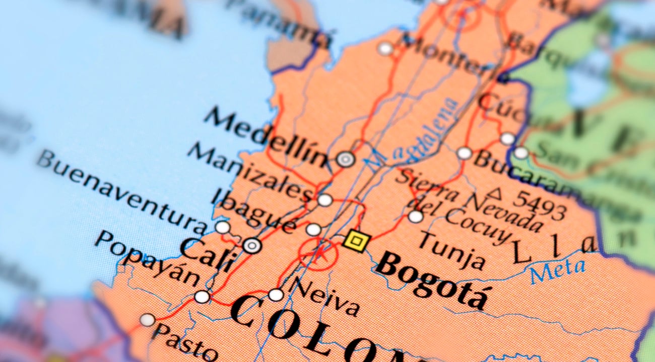 Mapa de Colombia