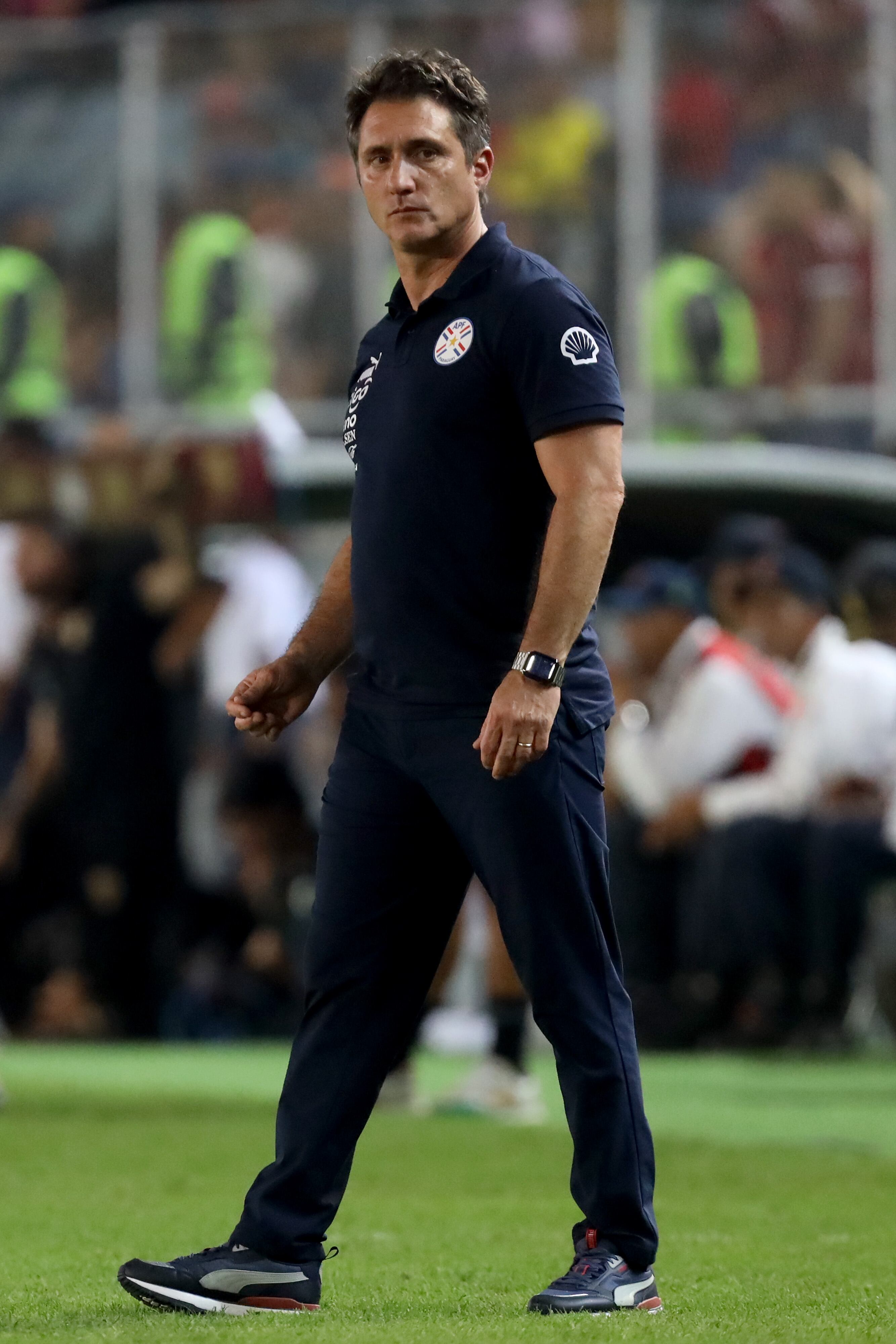Guillermo Barros Schelotto, técnico de Paraguay.