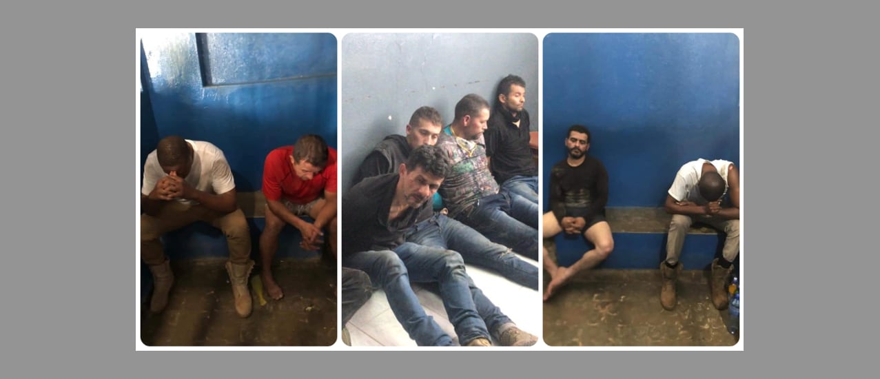 Imágenes de las condiciones en que se encuentran