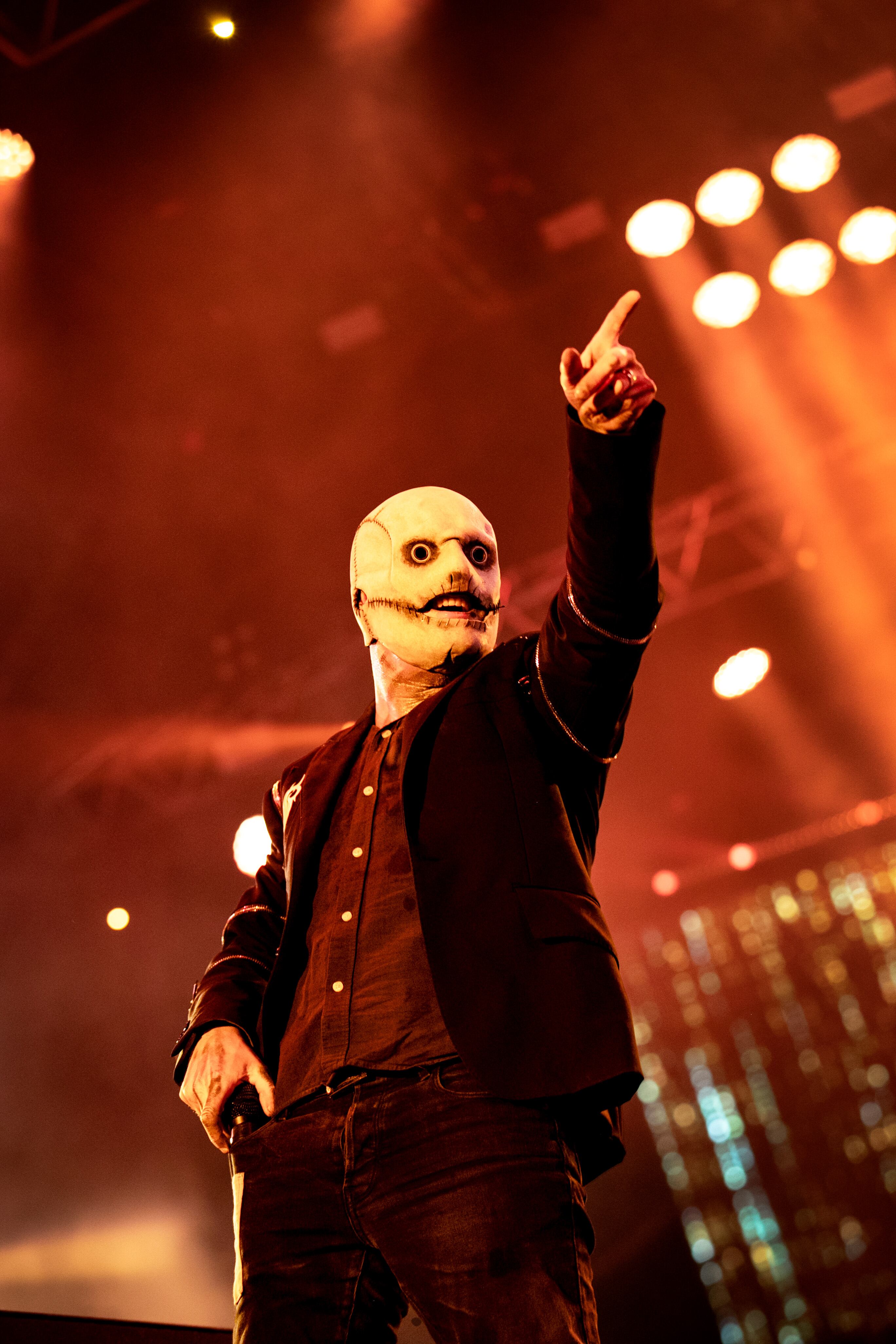 Corey Taylor volverá a establecer una comunión con su público colombiano, como lo hizo en 2019.