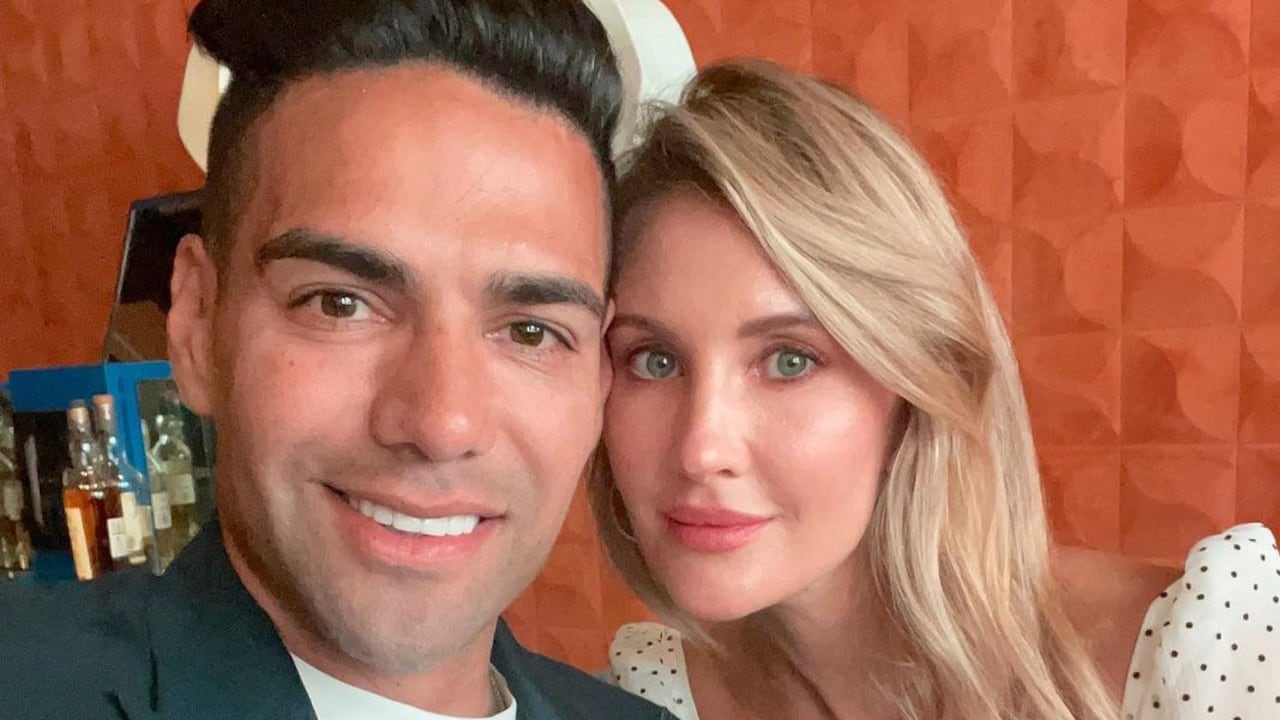 Una vez más, Falcao y Lorelei mostraron su cercanía con Dios.