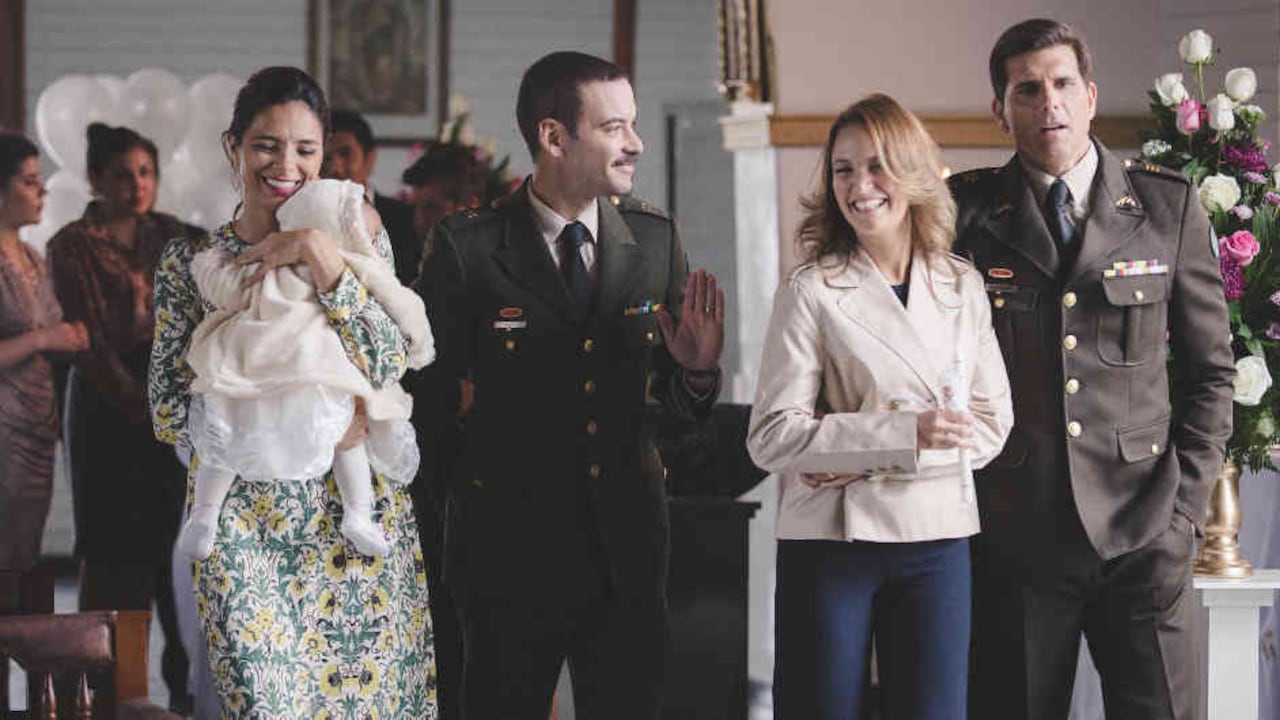 Viña Machado, Diego Cadavid, Juliana Galvis y Christian Meier.