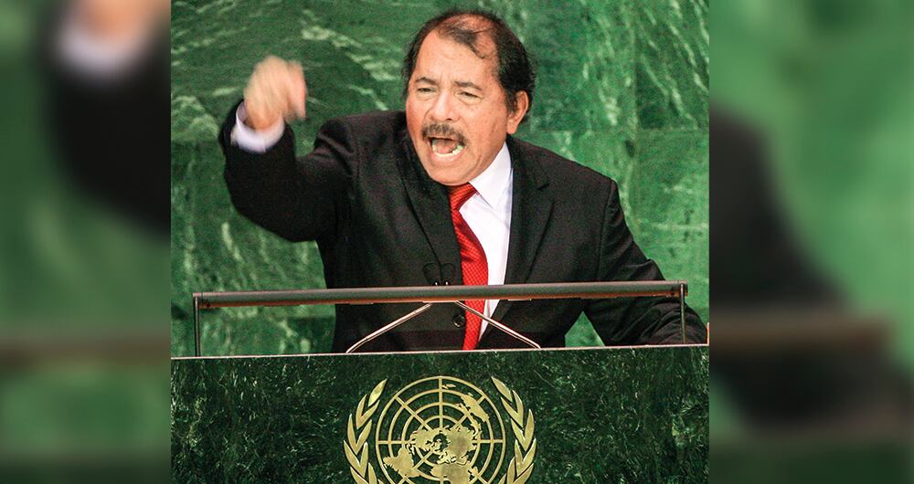 El presidente de Nicaragua, Daniel Ortega.