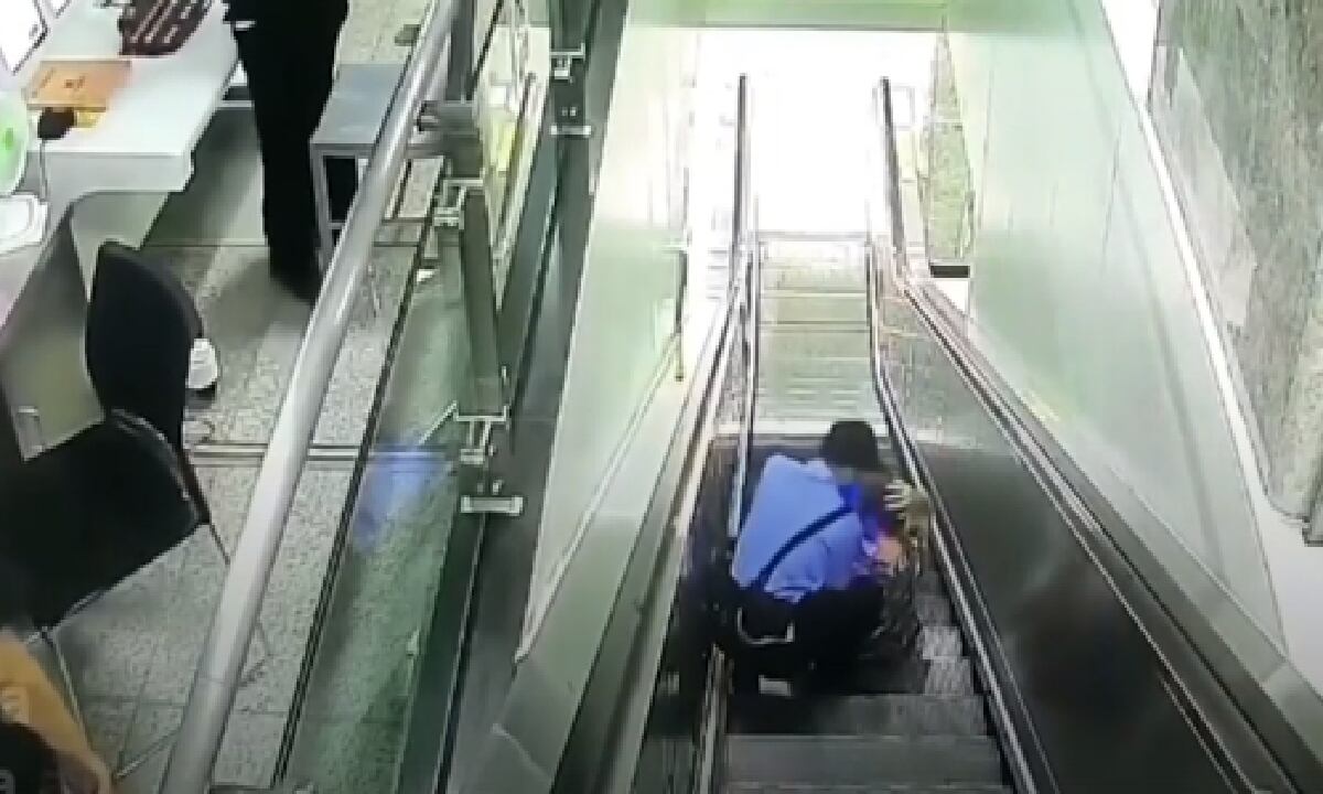 La oportuna acción del uniformado ayudó a evitar una tragedia.