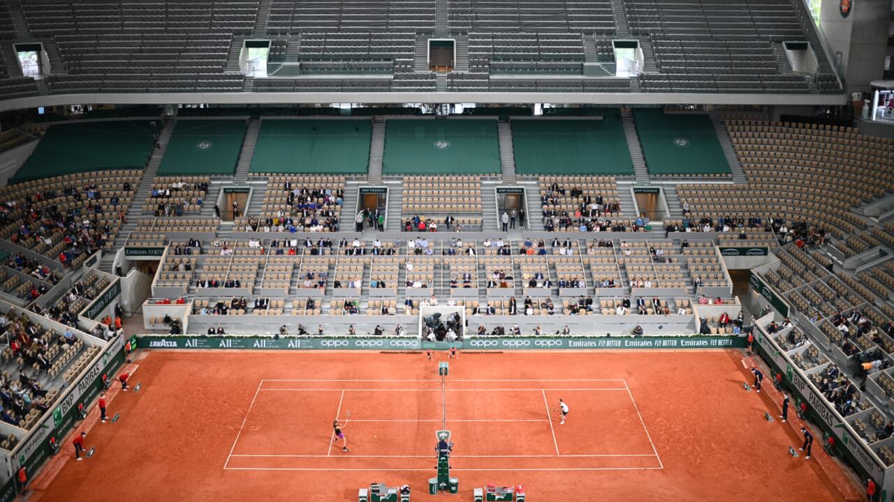 La tenista fue detenida al término de un partido en el Roland Garros.