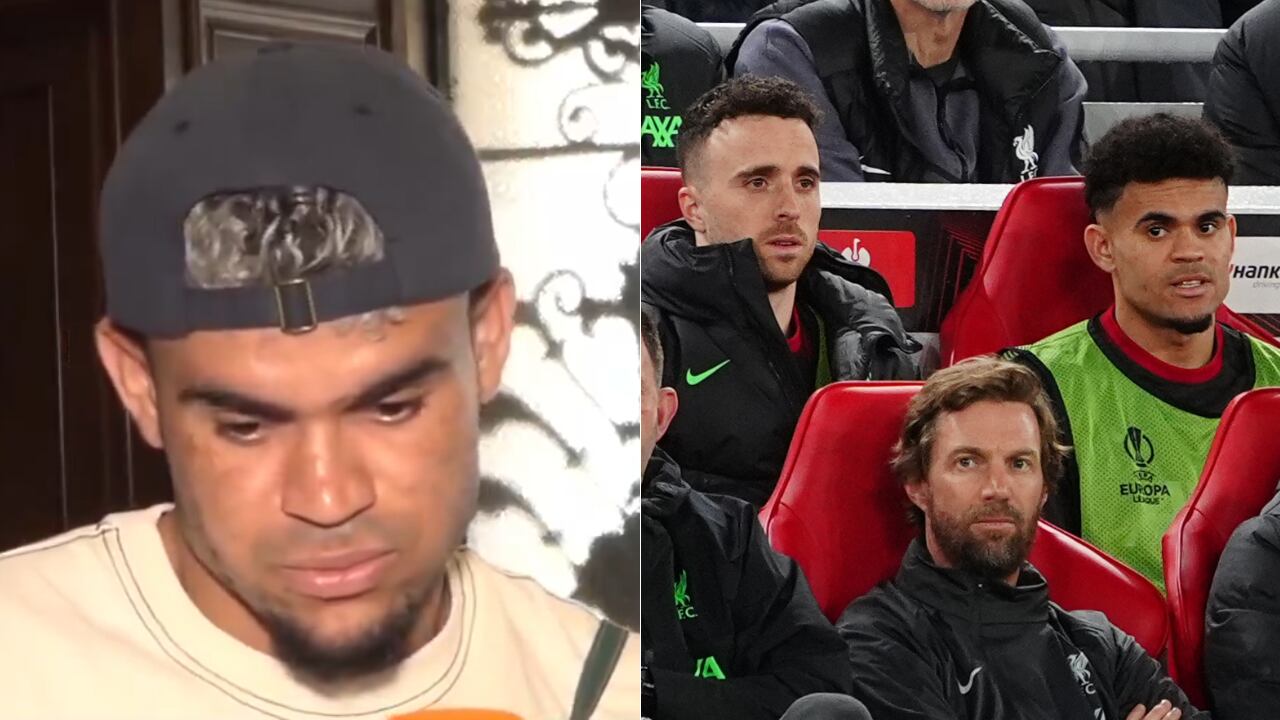 Luis Díaz lamentó ante las cámaras la muerte de Diogo Jota