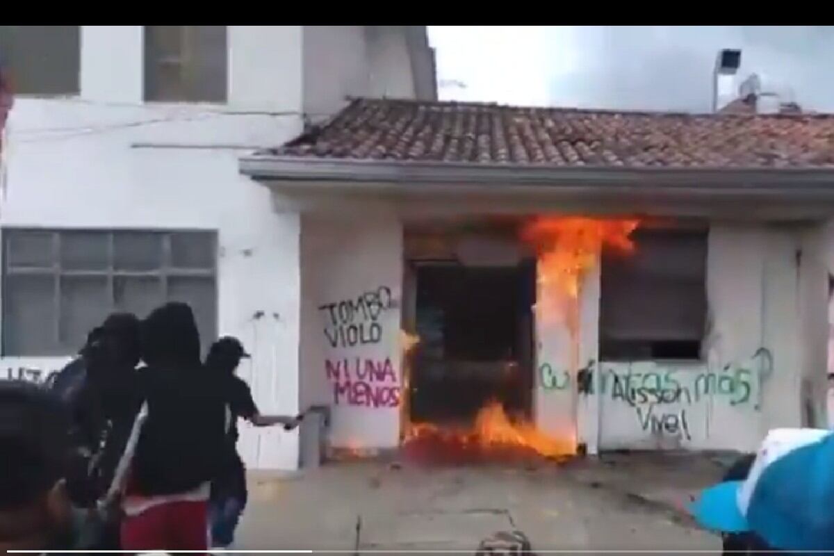 Reportan disturbios en Popayán en cercanías a la URI de la Fiscalía