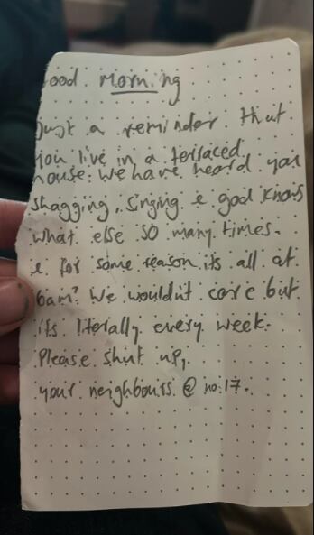 Carta de quejas y reclamos