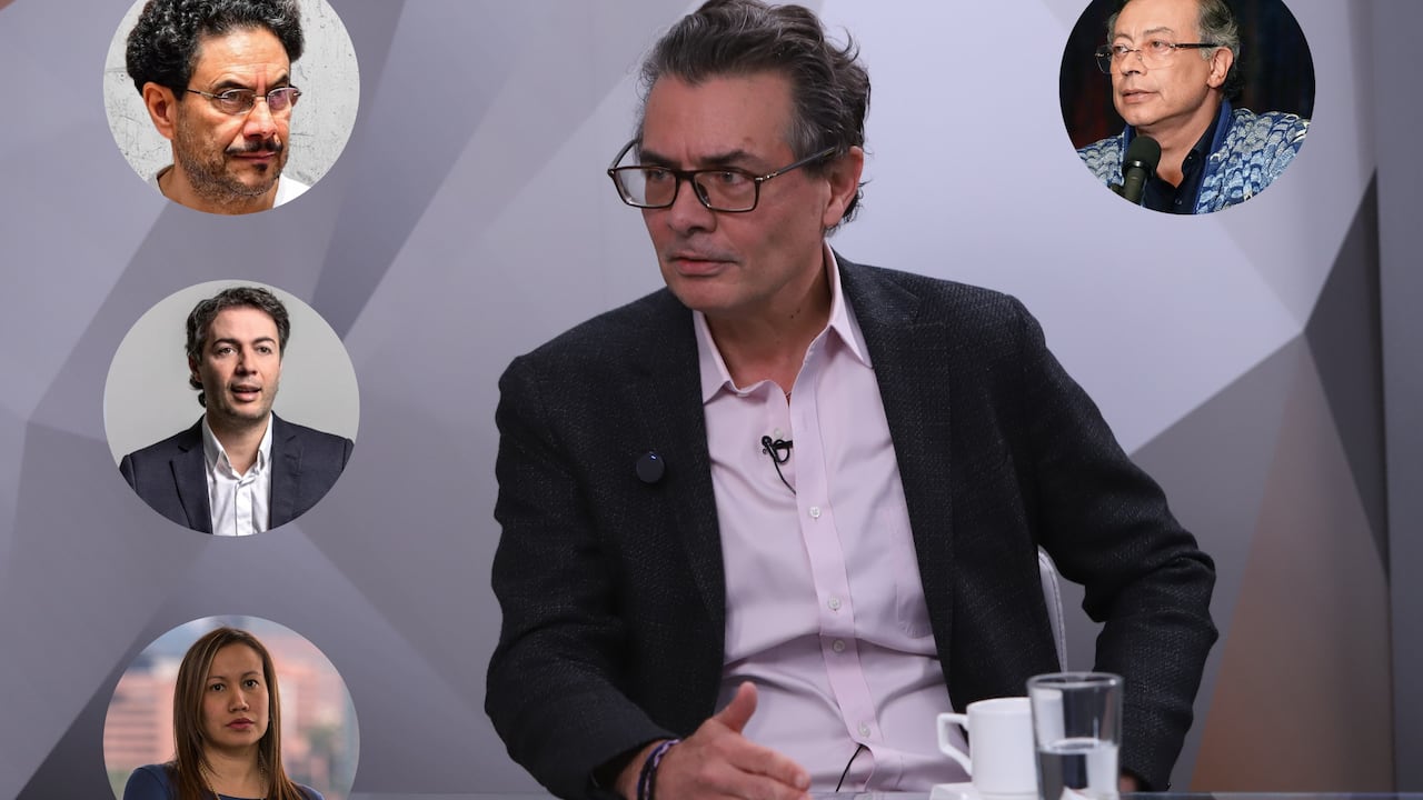 Alejandro Gaviria, Iván Cepeda, Daniel Quintero, Carolina Corcho y Gustavo Petro.