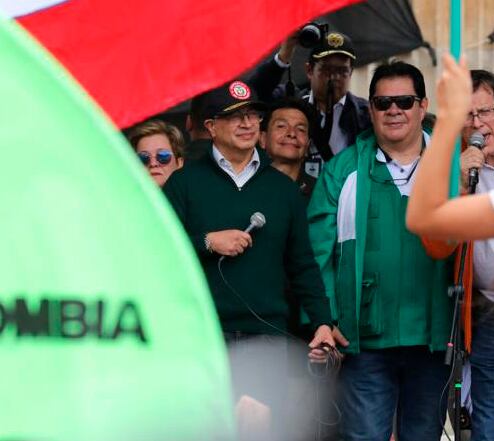 Discurso del Presidente Gustavo Petro
Plaza de Bolívar 
1 de mayo día del trabajo