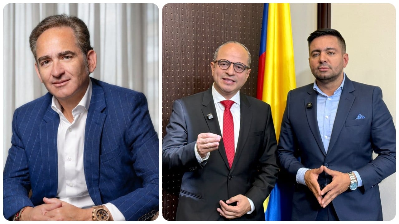 Joaquín Gutiérrez, Juan Espinal y Julio Roberto Salazar.