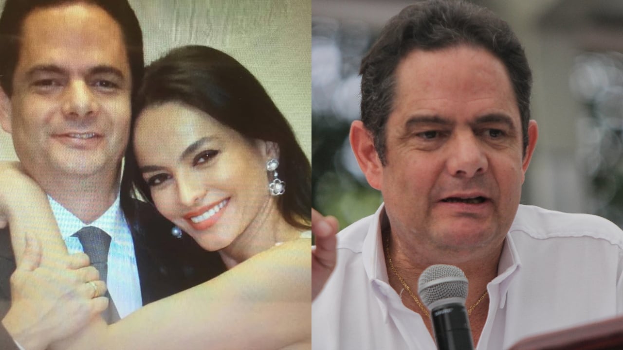 Germán Vargas Lleras y Luz María Zapata.