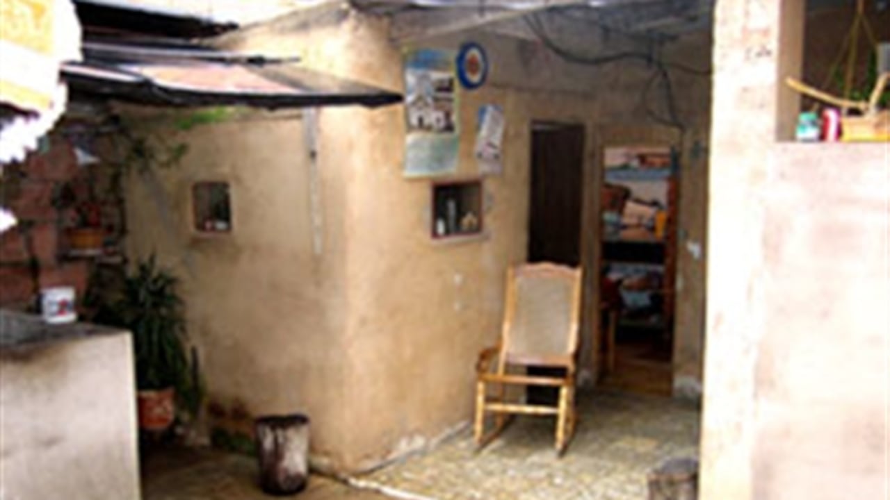 Esta es la casa de Estela Rivera, una mujer que trabaja como auxiliar de odontología en Tunja.