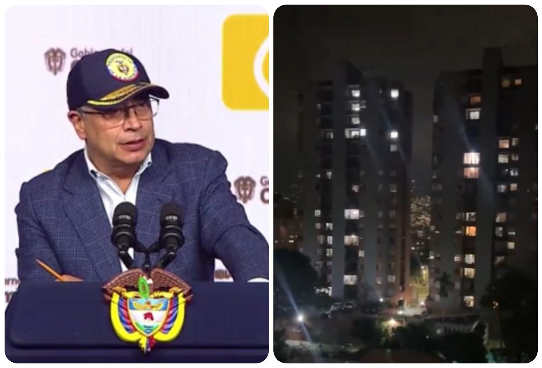 El presidente Gustavo Petro respondió al cacerolazo de la noche de este 1 de mayo.