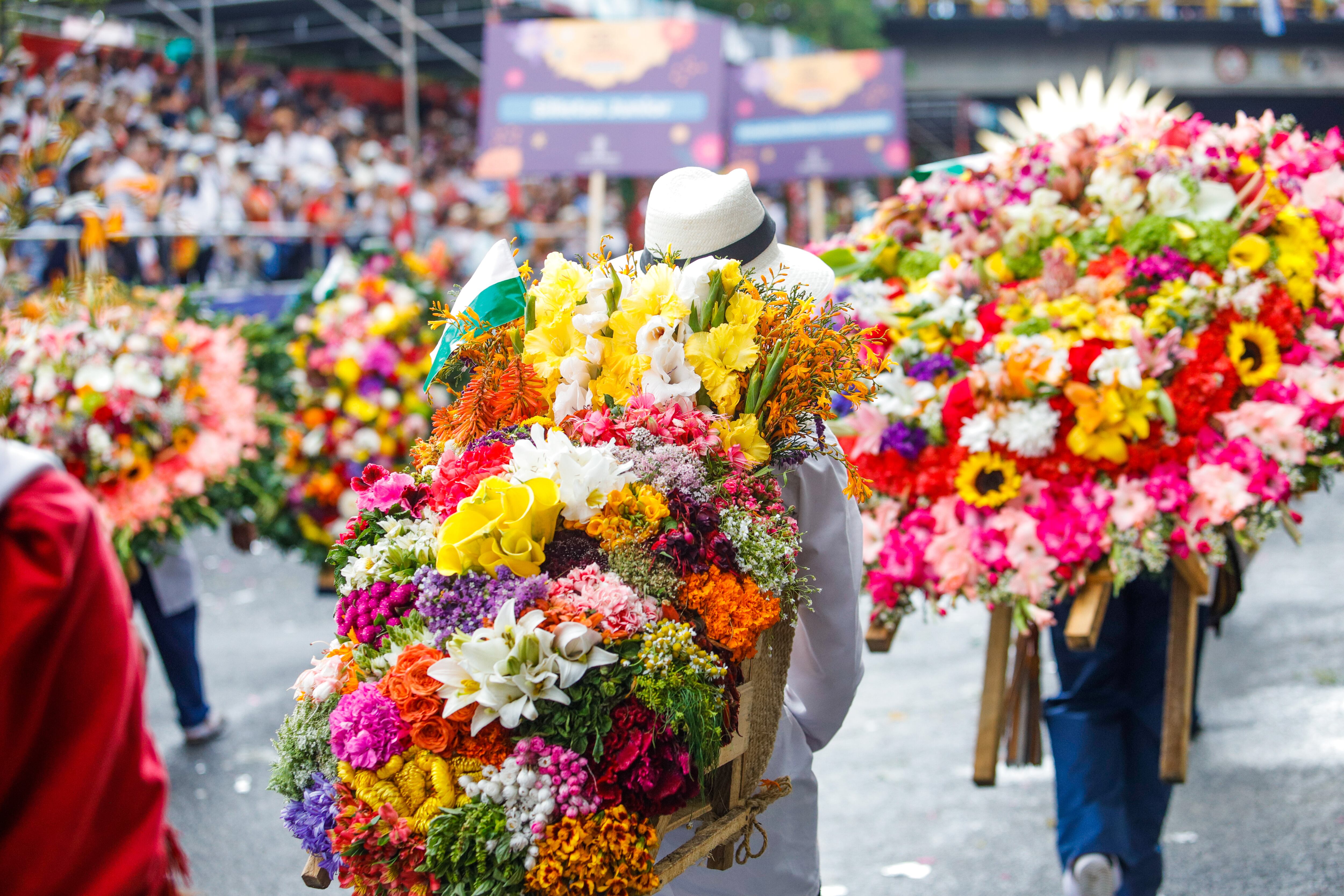 Desfile de silleteros. Medellín.