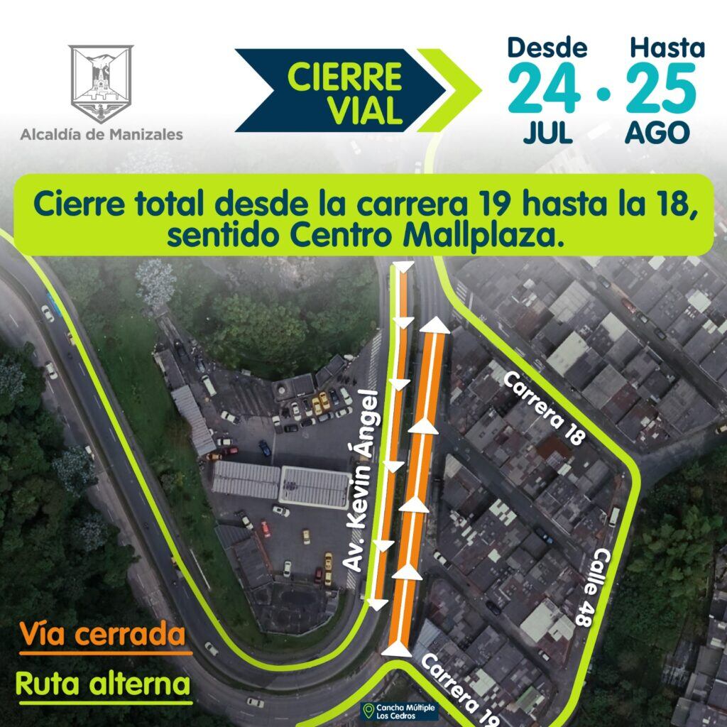 Los conductores deben tener en cuenta las rutas alternas