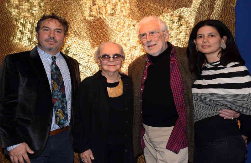 Diego Amaral, Olga de Amaral, Jim Amaral y Nasly Boude