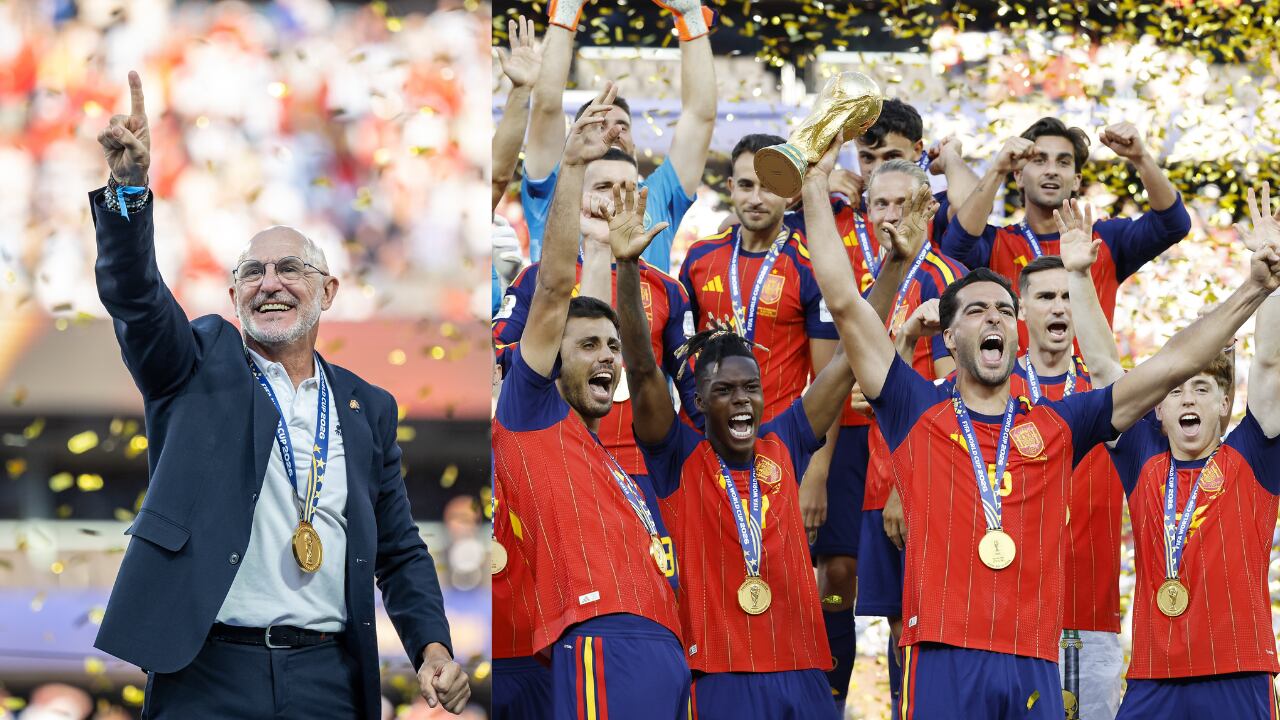 España conquistó su segundo Mundial de la historia y Luis de la Fuente elogió el recorrido y la mentalidad de sus dirigidos.