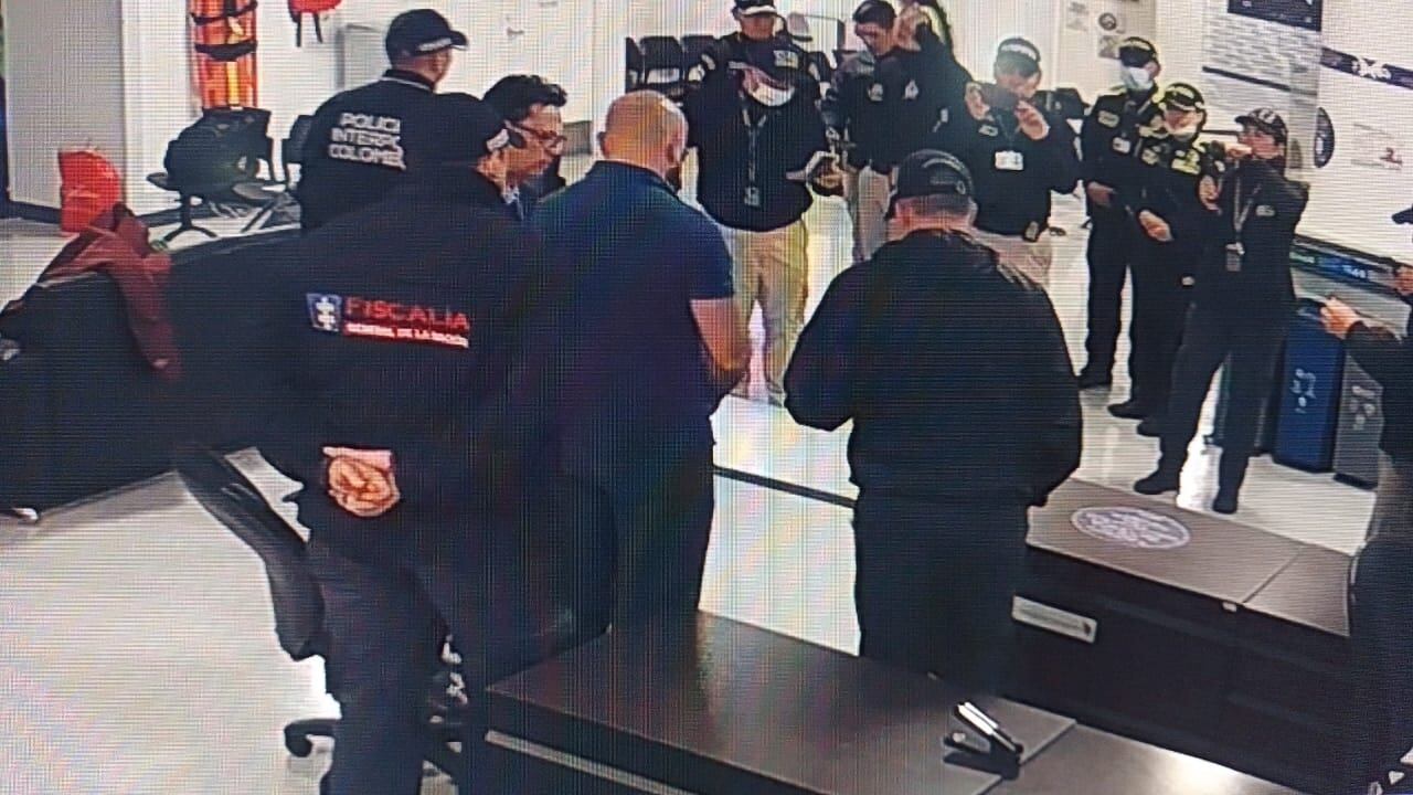 Primeras imágenes del coronel Benjamín Núñez en Colombia