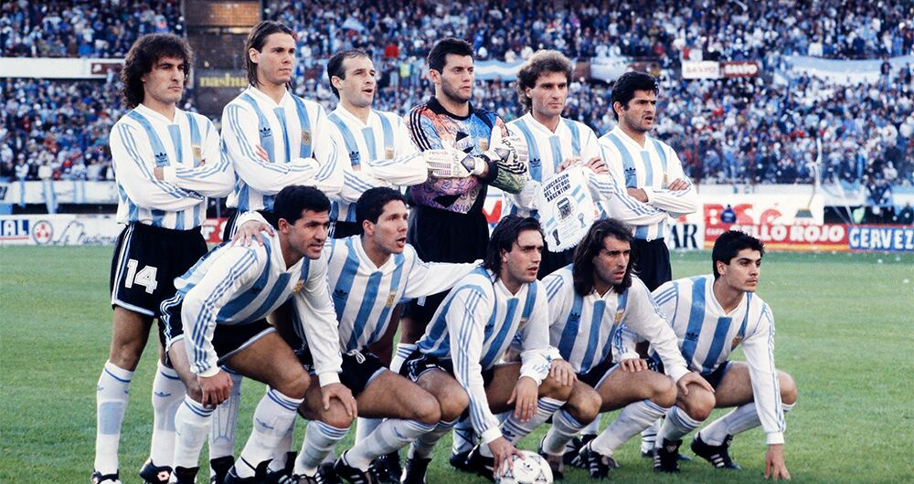 Titular de Argentina frente a Colombia. 