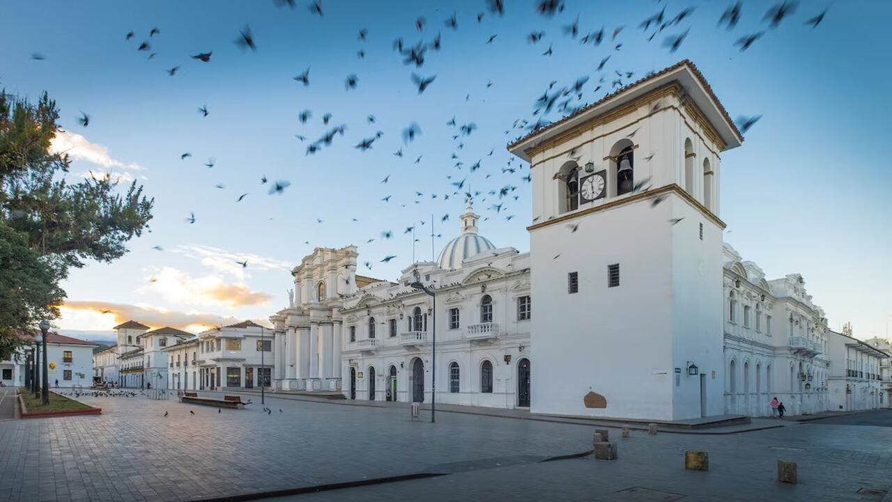 Popayán, también conocida como la 'Ciudad blanca',