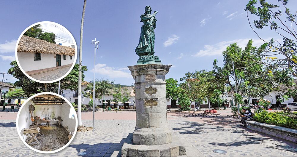 La Ley 44 de 1967 ordenó la reconstrucción del Parque de la Pola, ubicado en la plaza principal de Guaduas, Cundinamarca.