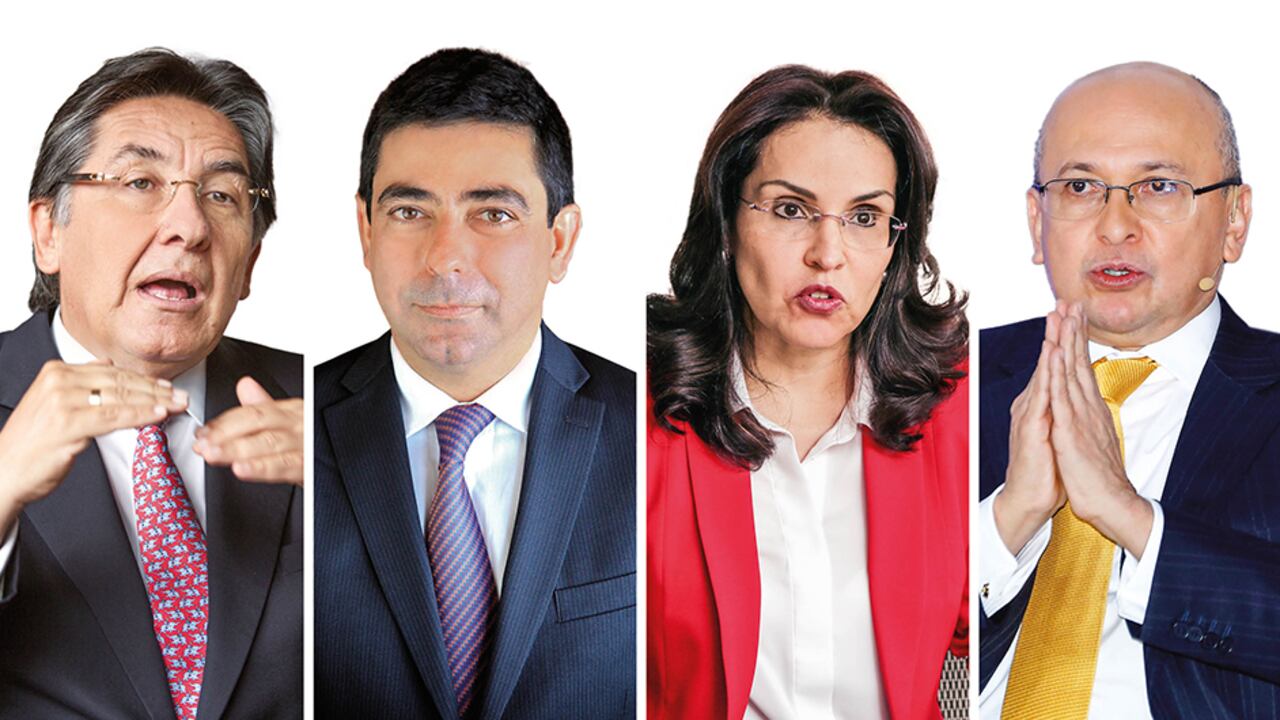 Exfiscales respaldaron al fiscal Francisco Barbosa tras los ataques del presidente Gustavo Petro.