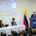 En la jornada final de su visita a Jerusalén, el Presidente Iván Duque Márquez intervino en el Foro Económico Colombia-Israel, realizado este martes en el Centro Peres, donde destacó las ventajas de la cooperación bilateral.
