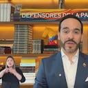 Abelardo de la Espriella durante sus declaraciones de este 2 de agosto.