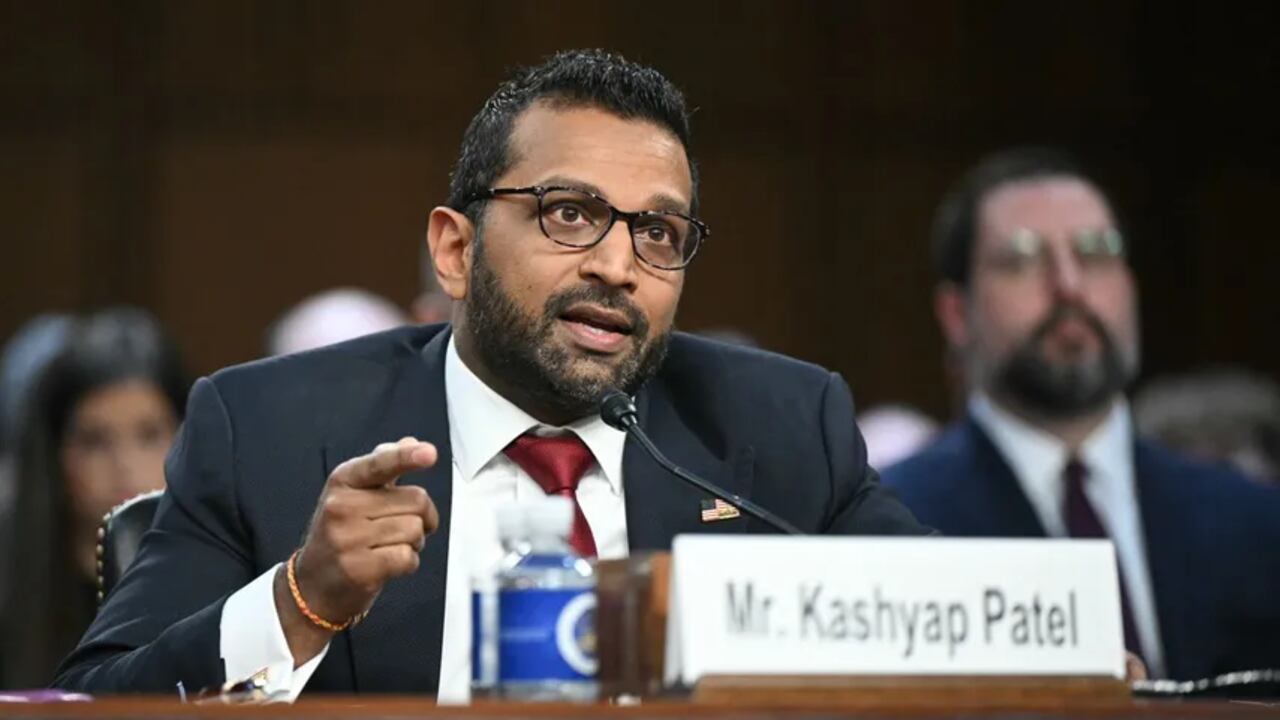 Kash Patel, director del Buró Federal de Investigaciones (FBI).