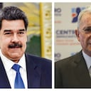 Nicolás Maduro y Álvaro Uribe