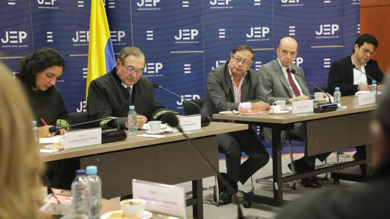 Gustavo Petro en la JEP