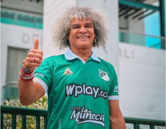 Carlos Valderrama recibirá un homenaje por parte del Deportivo Cali.