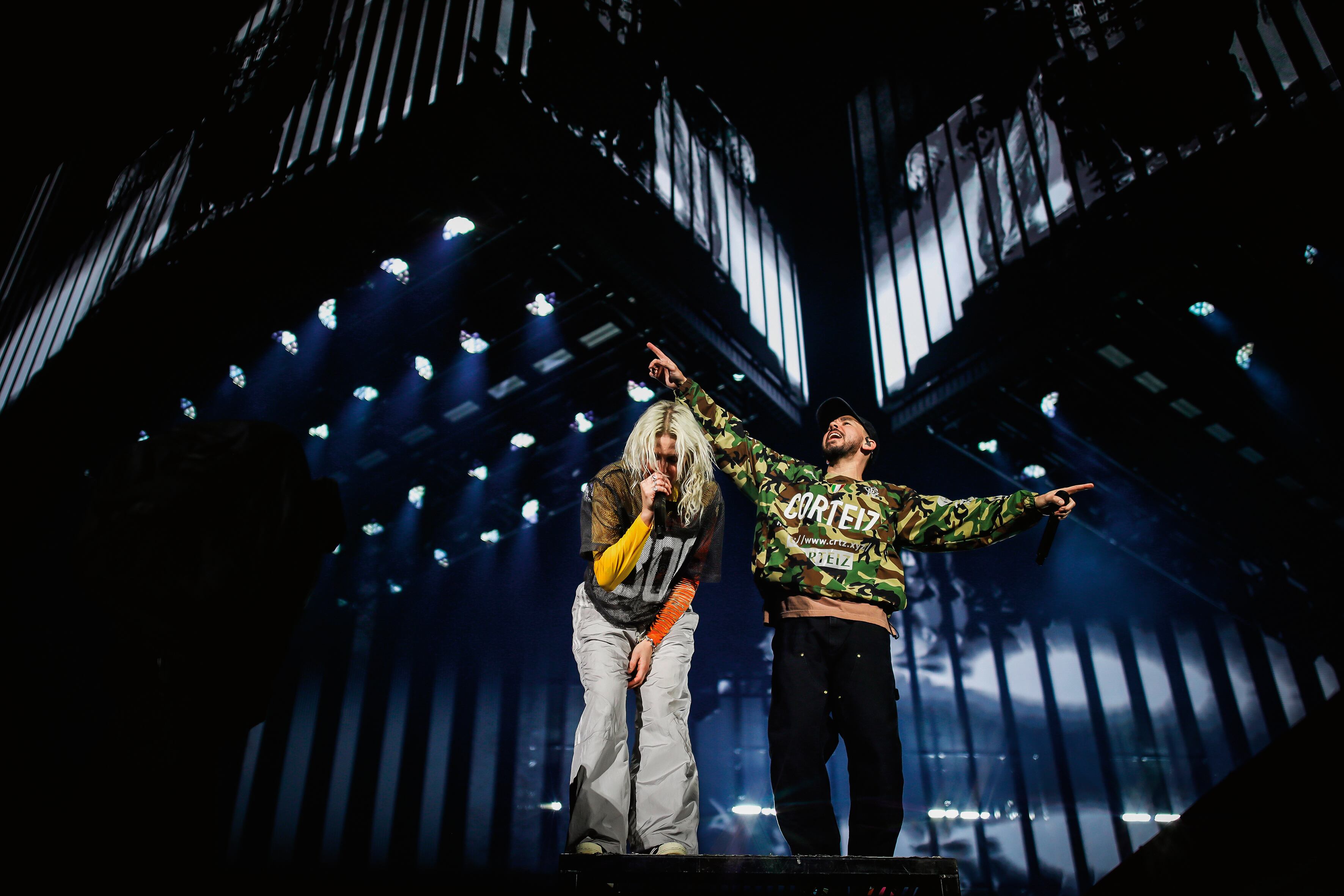 Linkin Park comenzó en Bogotá su From Zero World Tour en octubre de 2025. Se presentó en el Vive Claro Distrito Cultural.