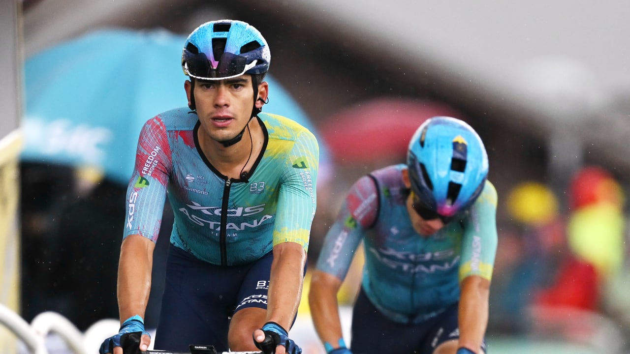 Harold Tejada es el mejor colombiano del UAE Tour 2026