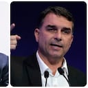Abelardo De La Espriella y Flávio Bolsonaro.