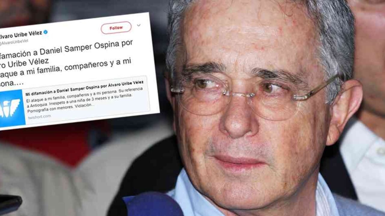Álvaro Uribe Vélez y su polémico trino