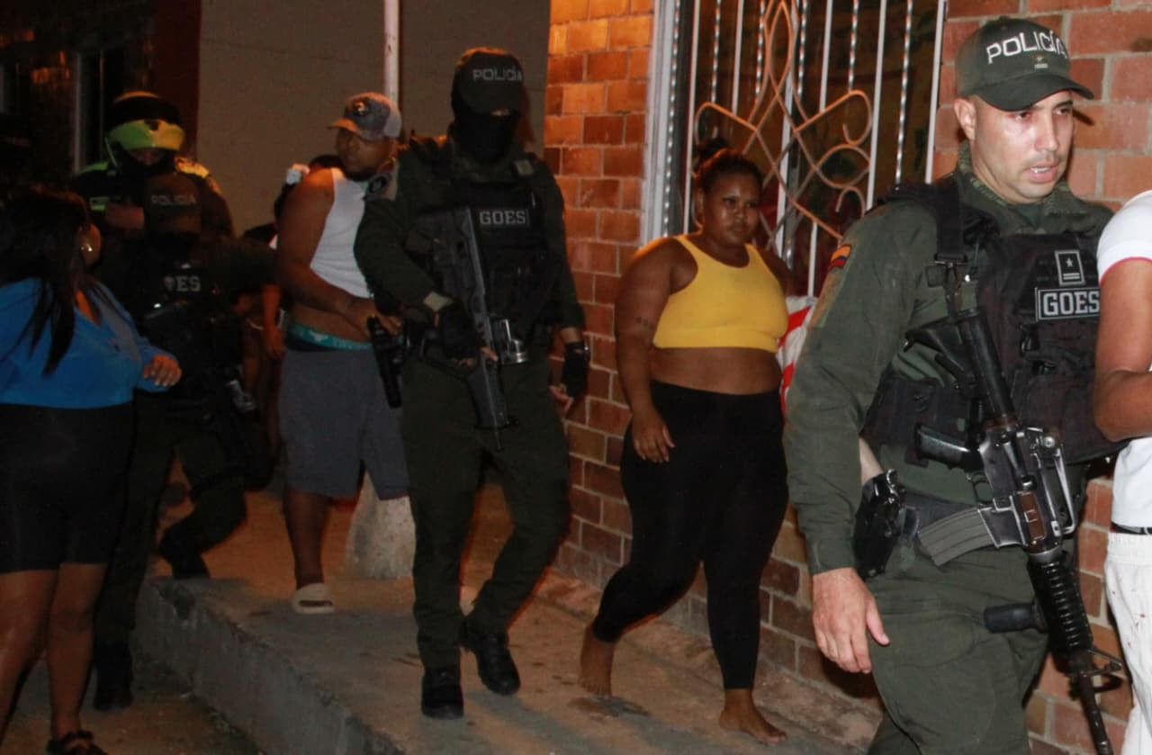 Operativos de la Policía contra estructuras criminales.